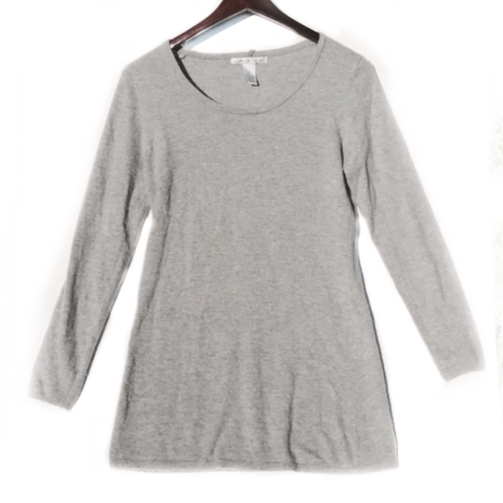 Marina Luna grey tunic sweater
